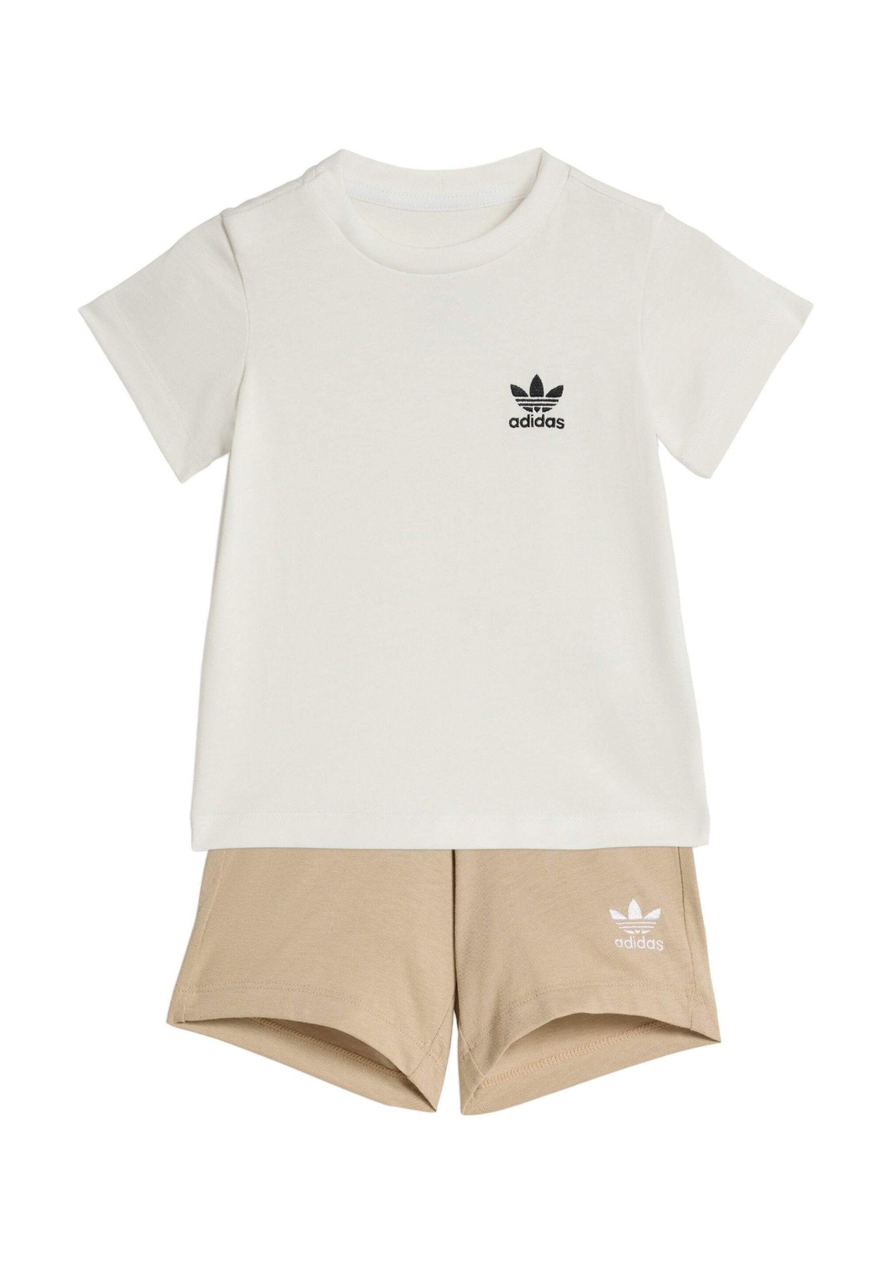 SHORT TEE UNISEX SET - Shorts - stone khaki