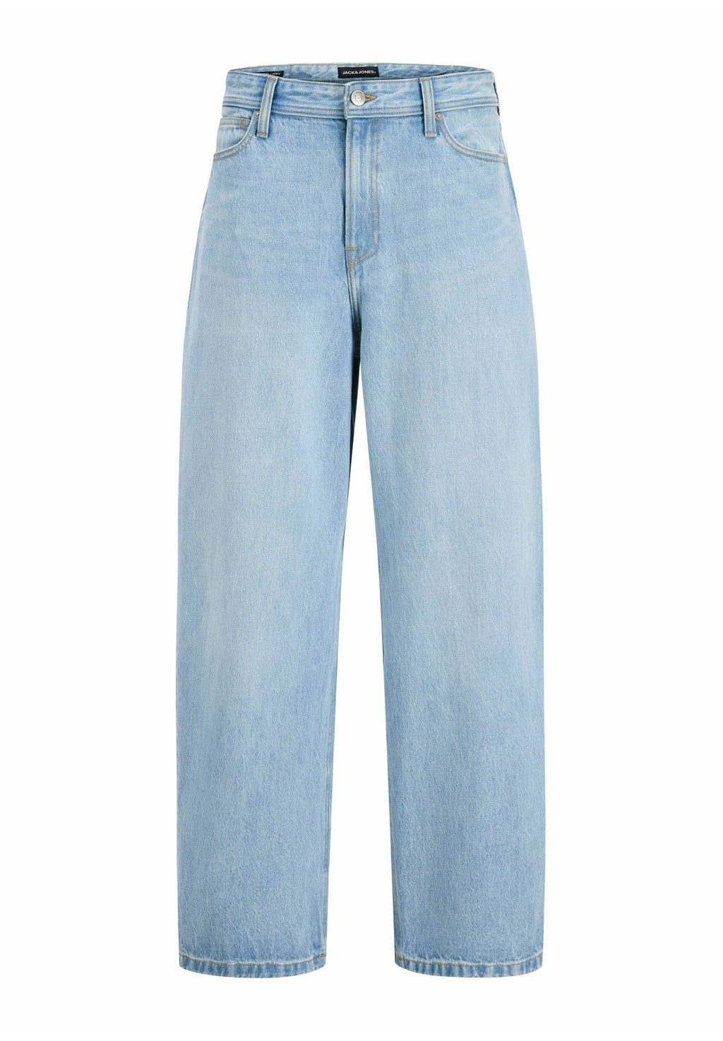 Barrel fit JJIJOEY JJCREW NS 870 ST LN - Baggy Jeans - blue denim