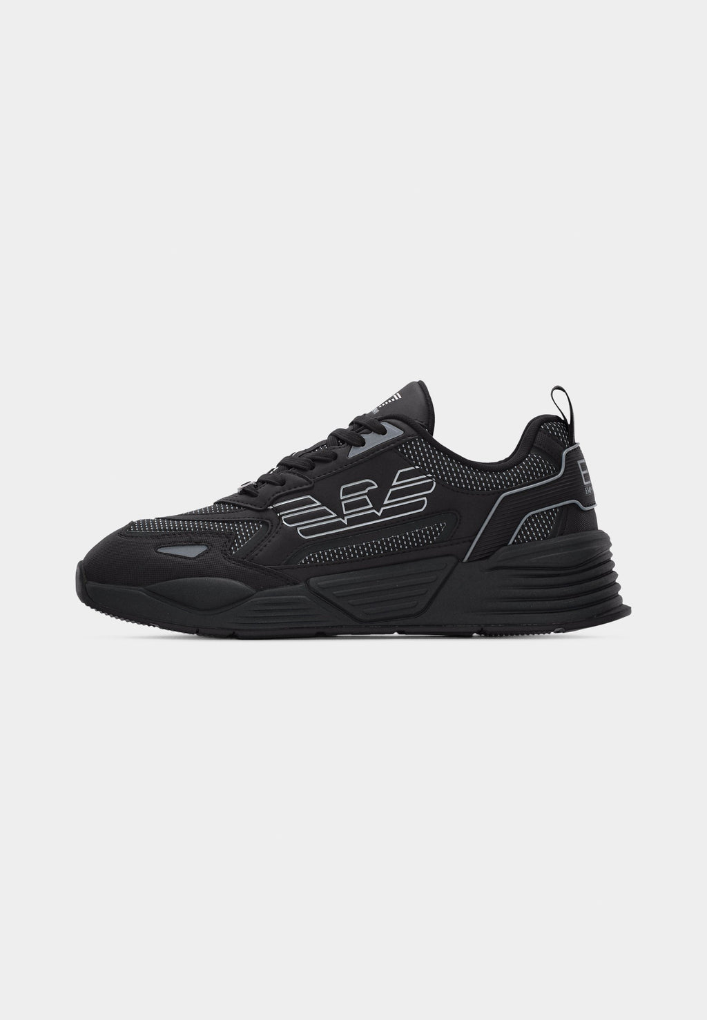 ACE RUNNER SPECIAL UNISEX - Baskets basses - triple black/silver-coloured