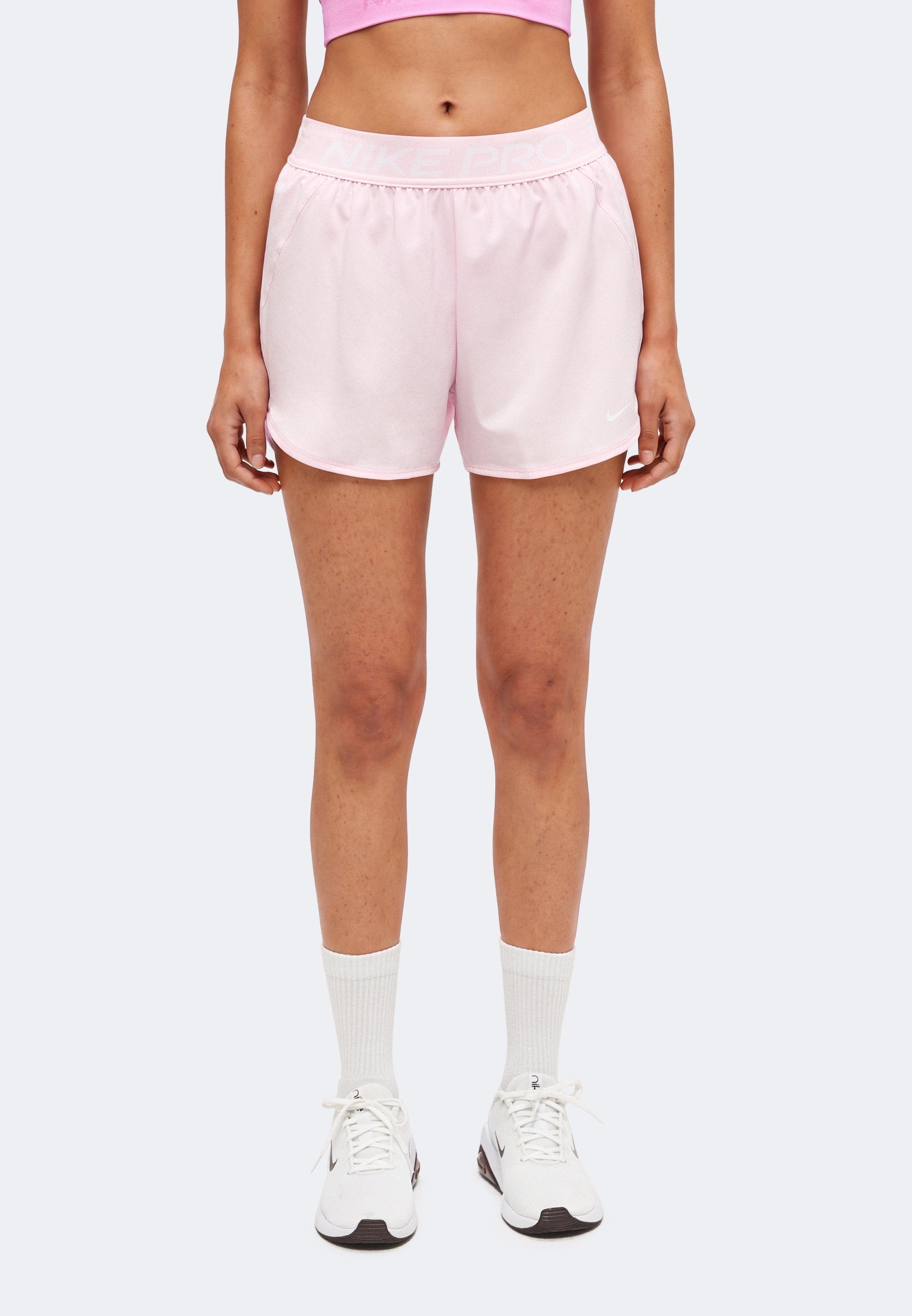 365 SHORT - Sports shorts - pink foam/white
