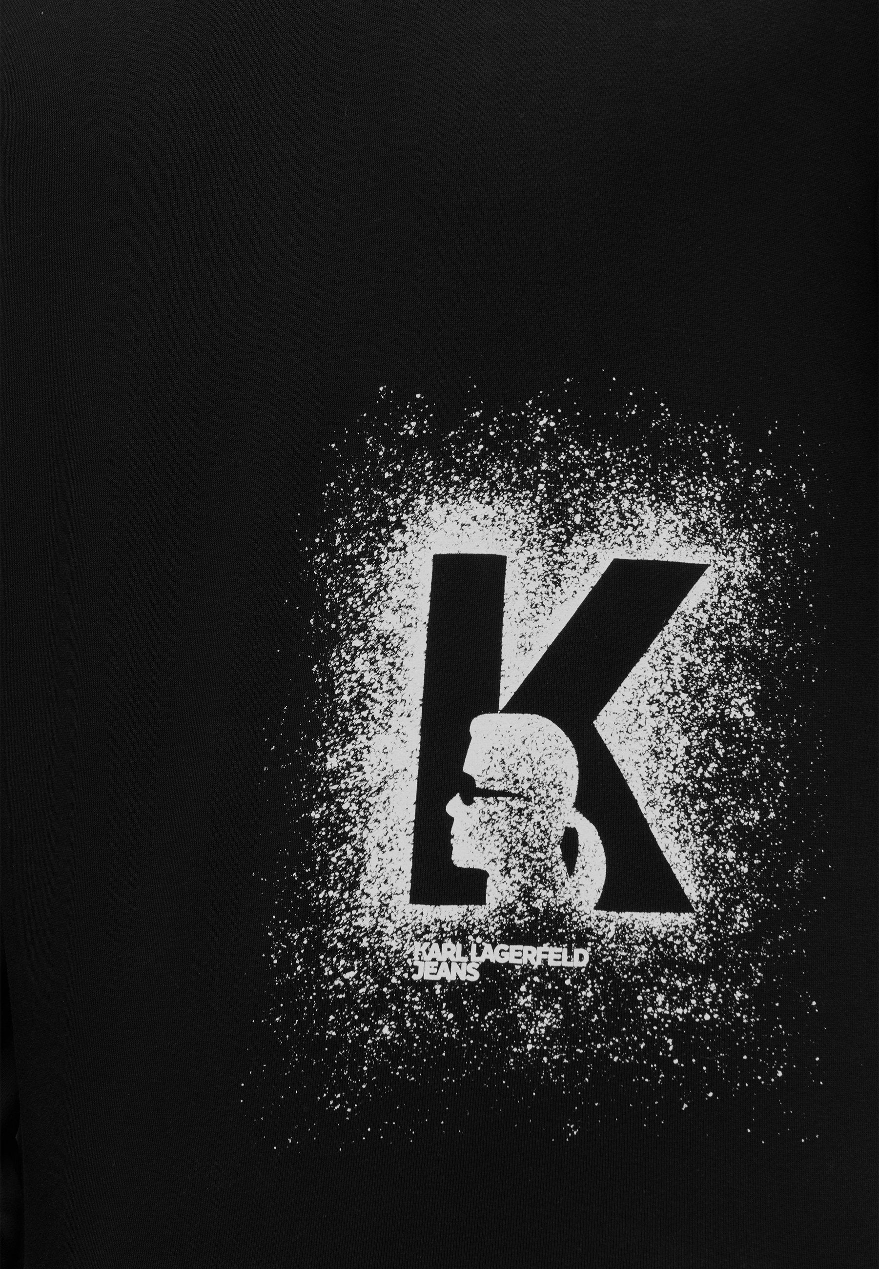 REG LOGO SWEAT - Sweatshirt - black
