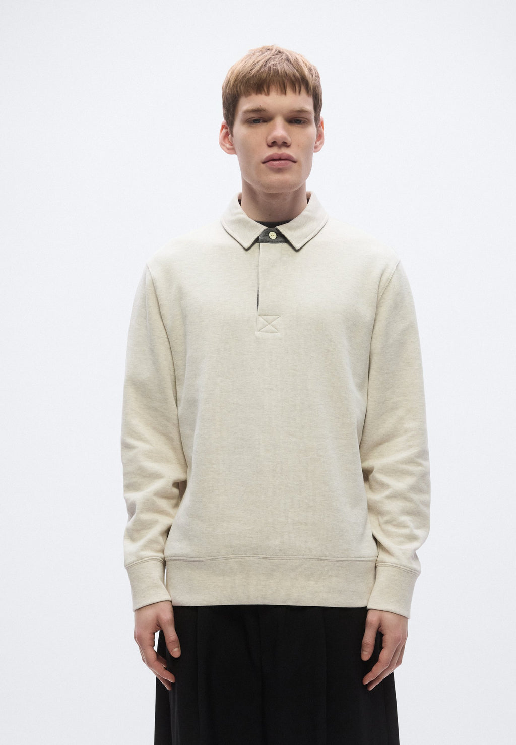 LIGHT SACKER  - Polo shirt - seed melange