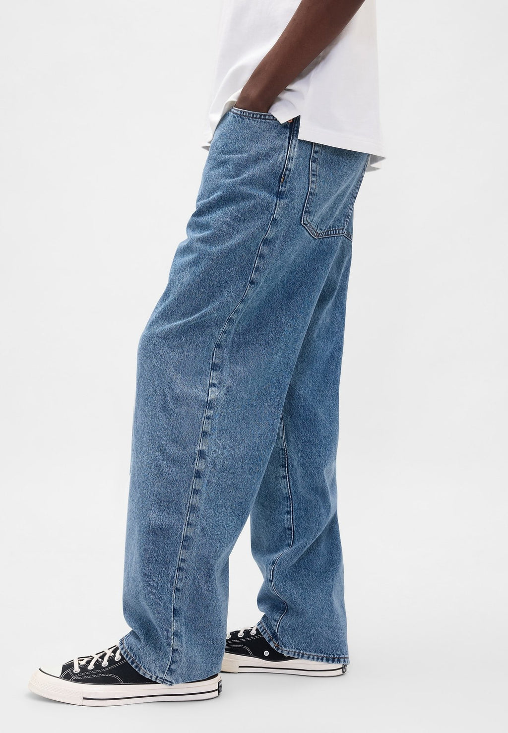 BAGGY UNISEX - Loose Jeans - medium wash