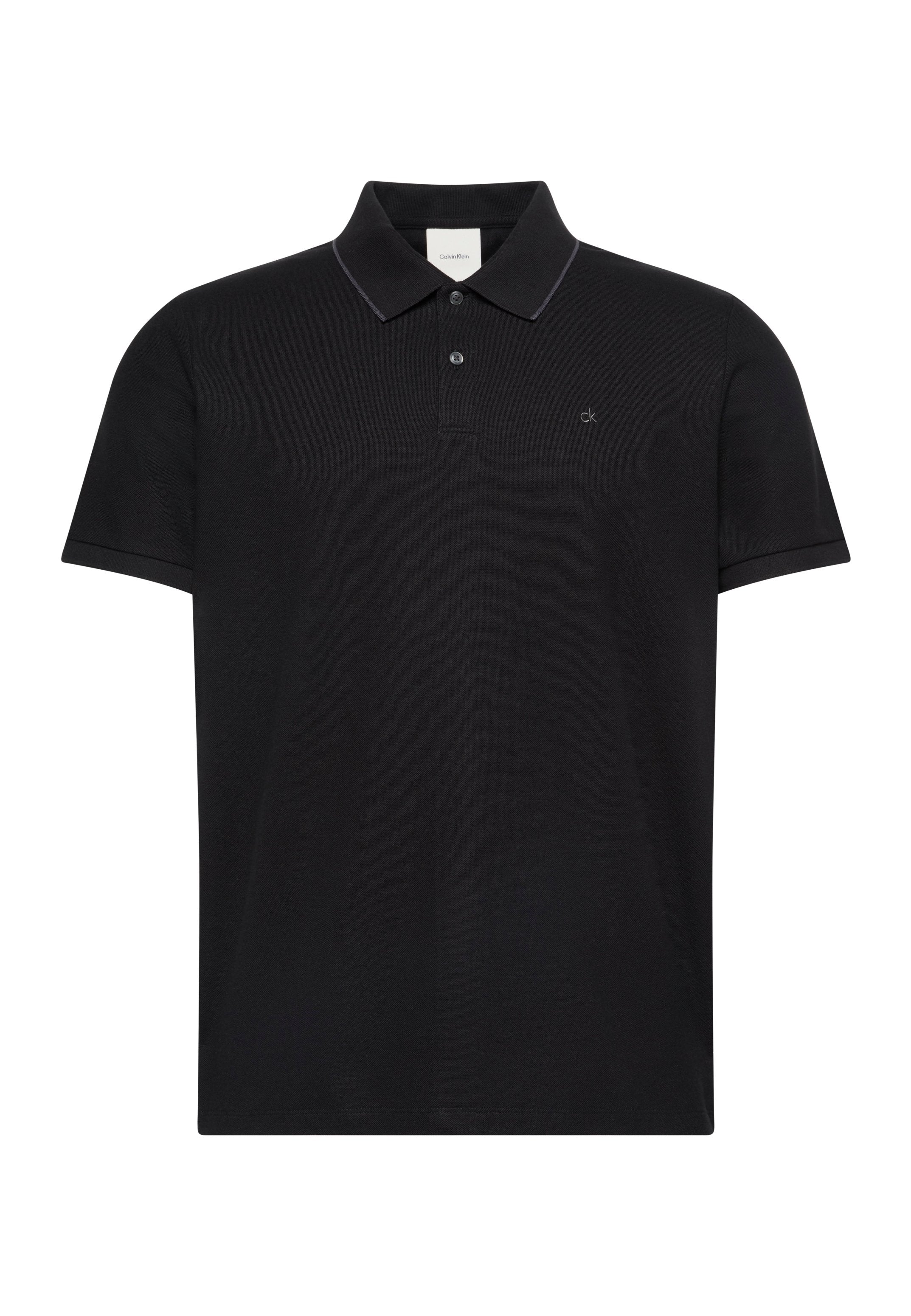 REFINED TIPPED CLASSIC - Polo shirt - black