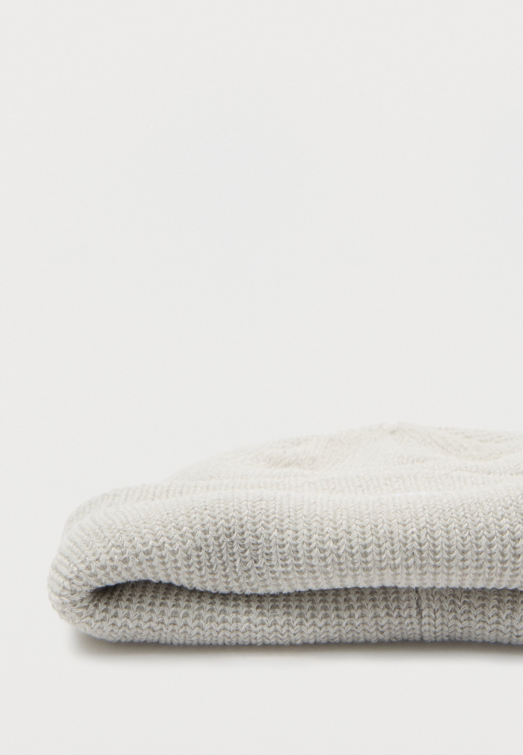 CORE CUFF UNISEX - Beanie - grey matter/white