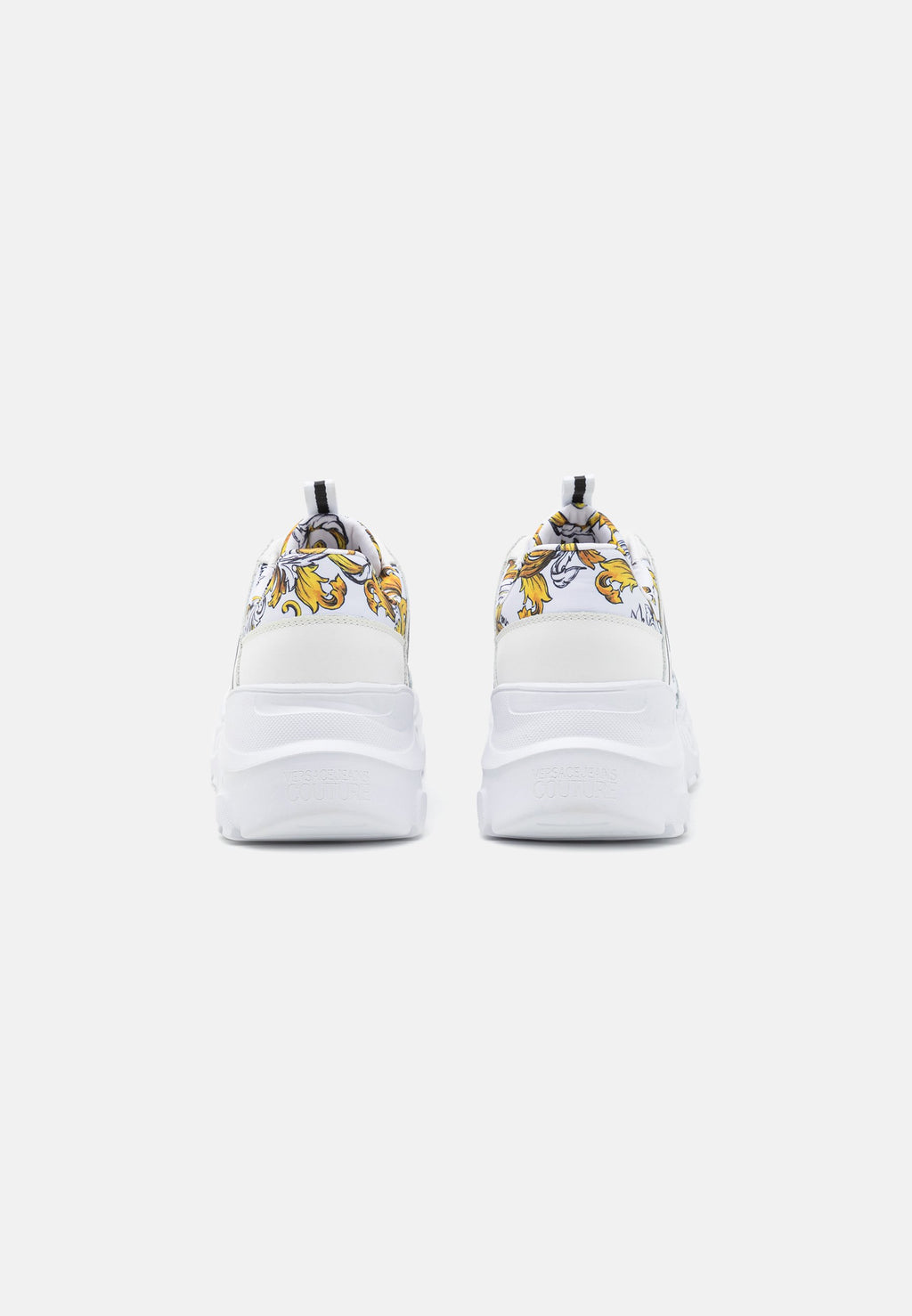 Trainers - white/gold