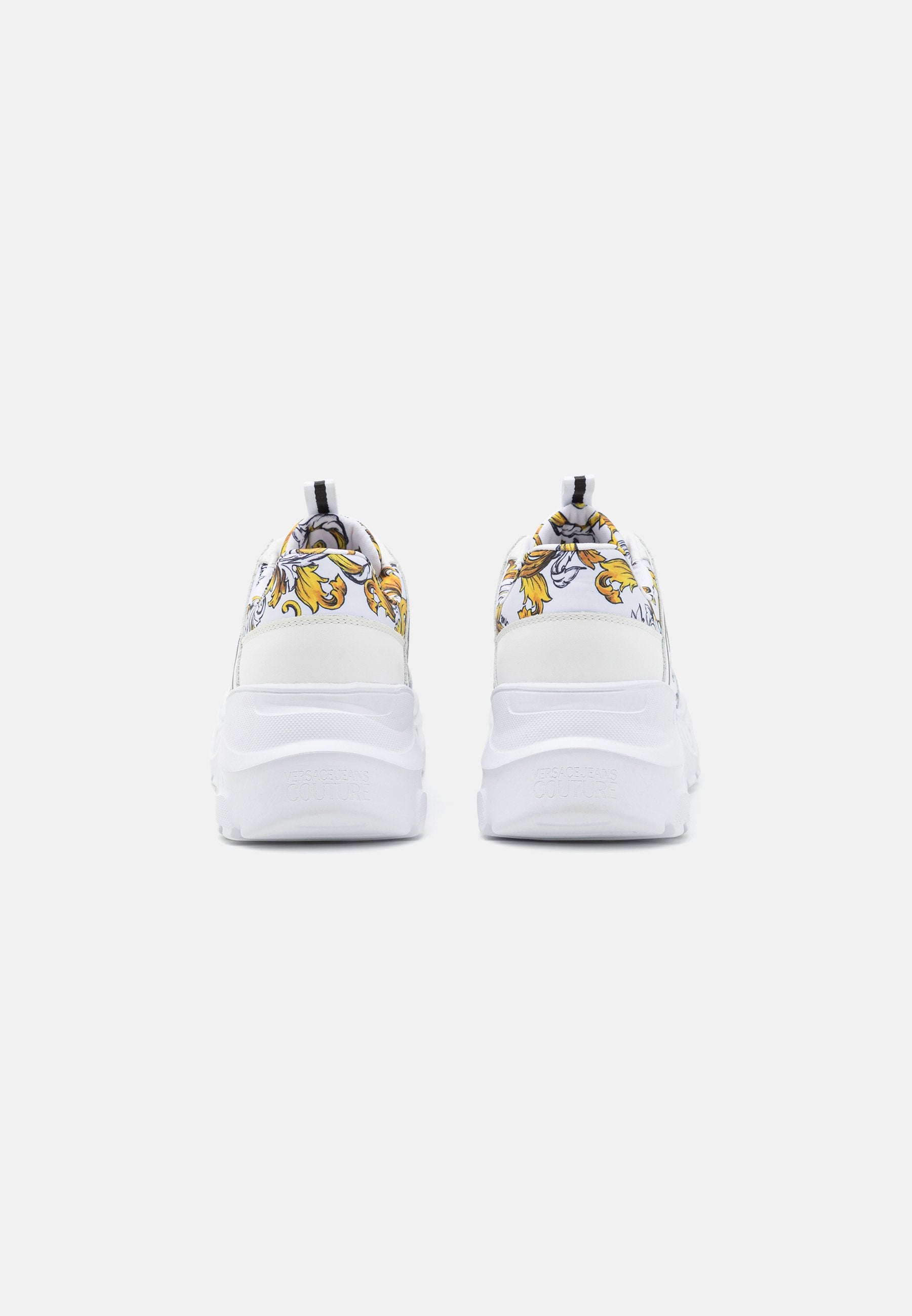 Trainers - white/gold