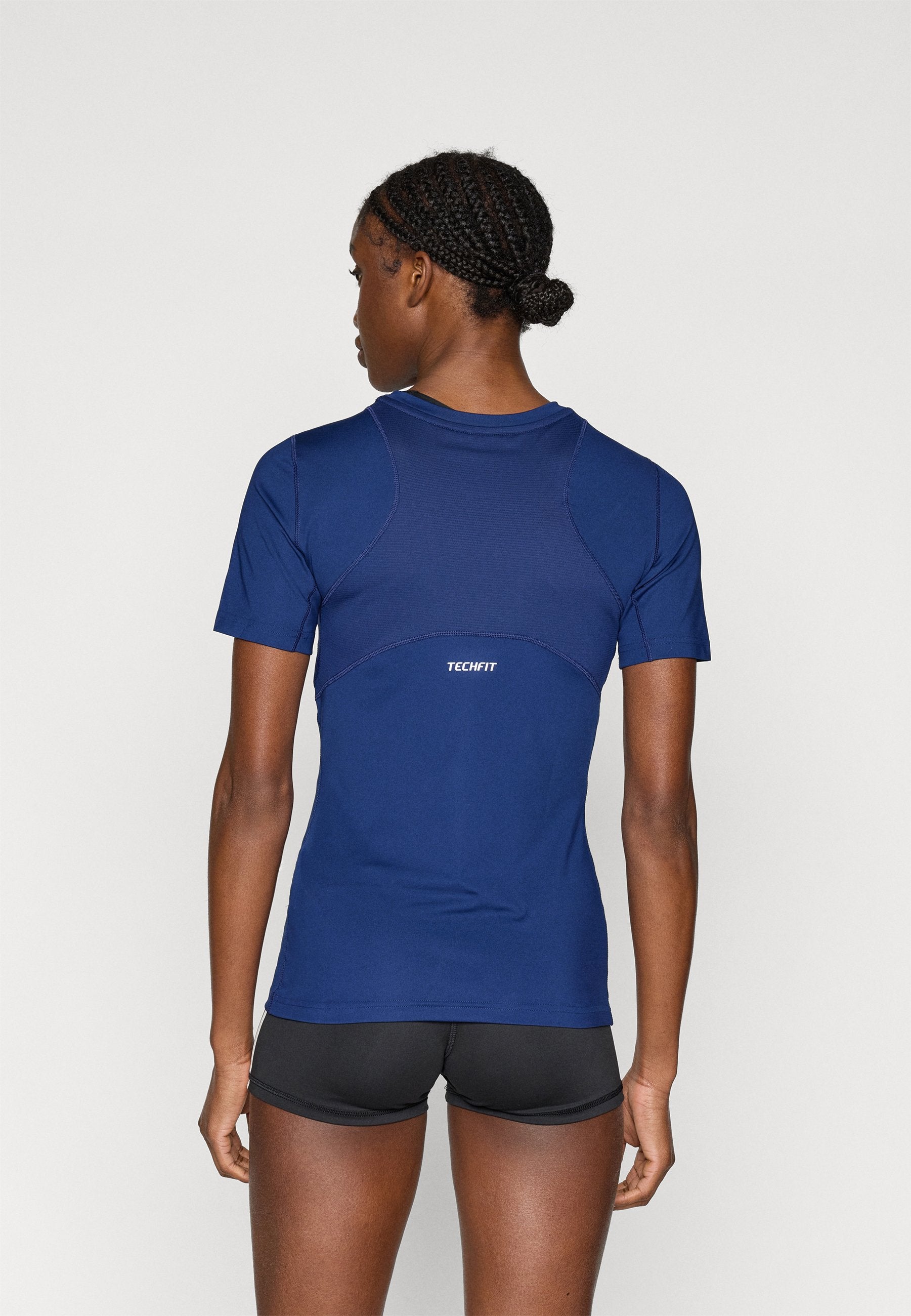 TECHFIT TRAINING T-SHIRT - Sports T-shirt - dark blue
