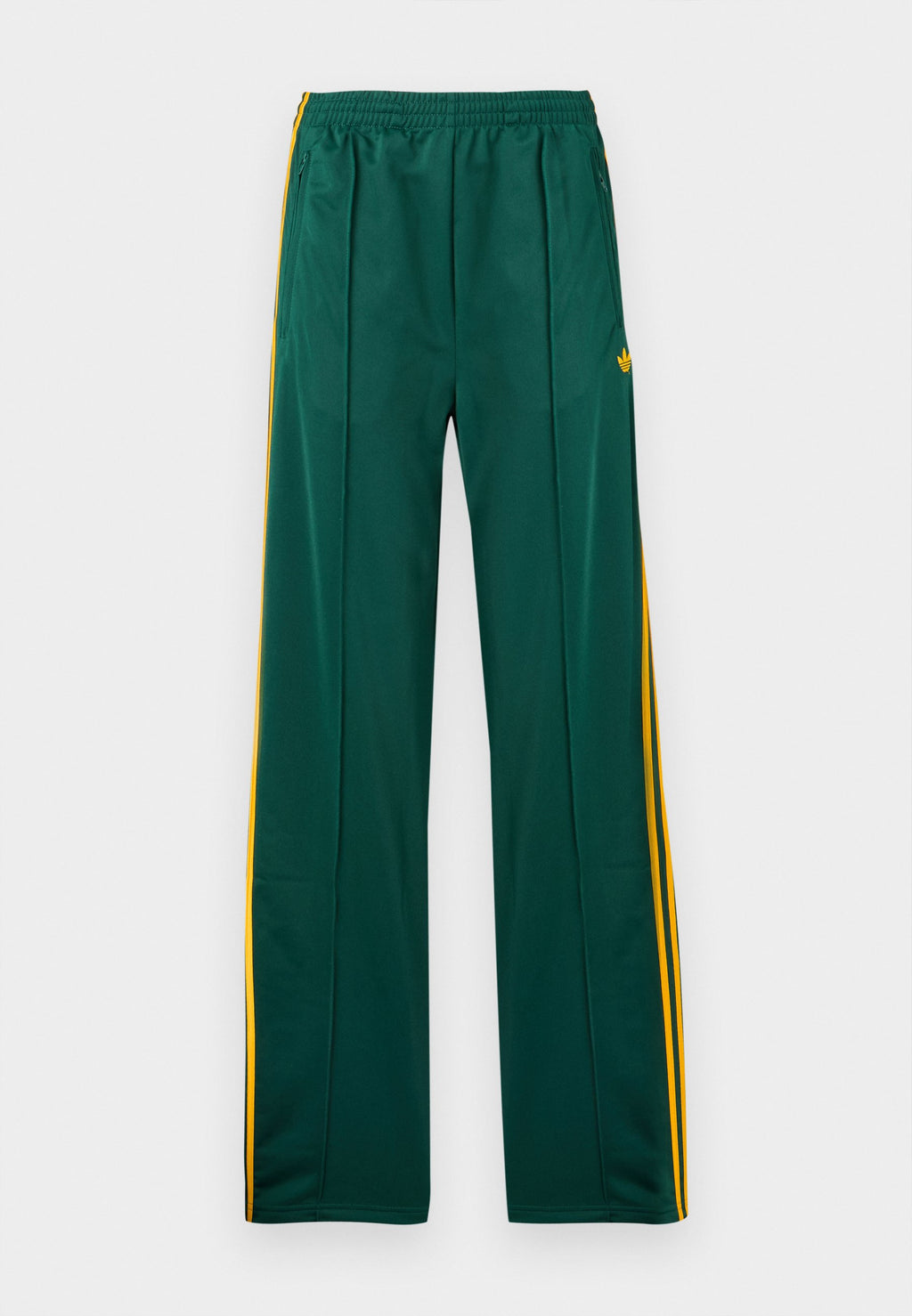 FIREBIRD LOOSE TRACKSUIT PANTS - Tracksuit bottoms - collegiate green/crew yellow