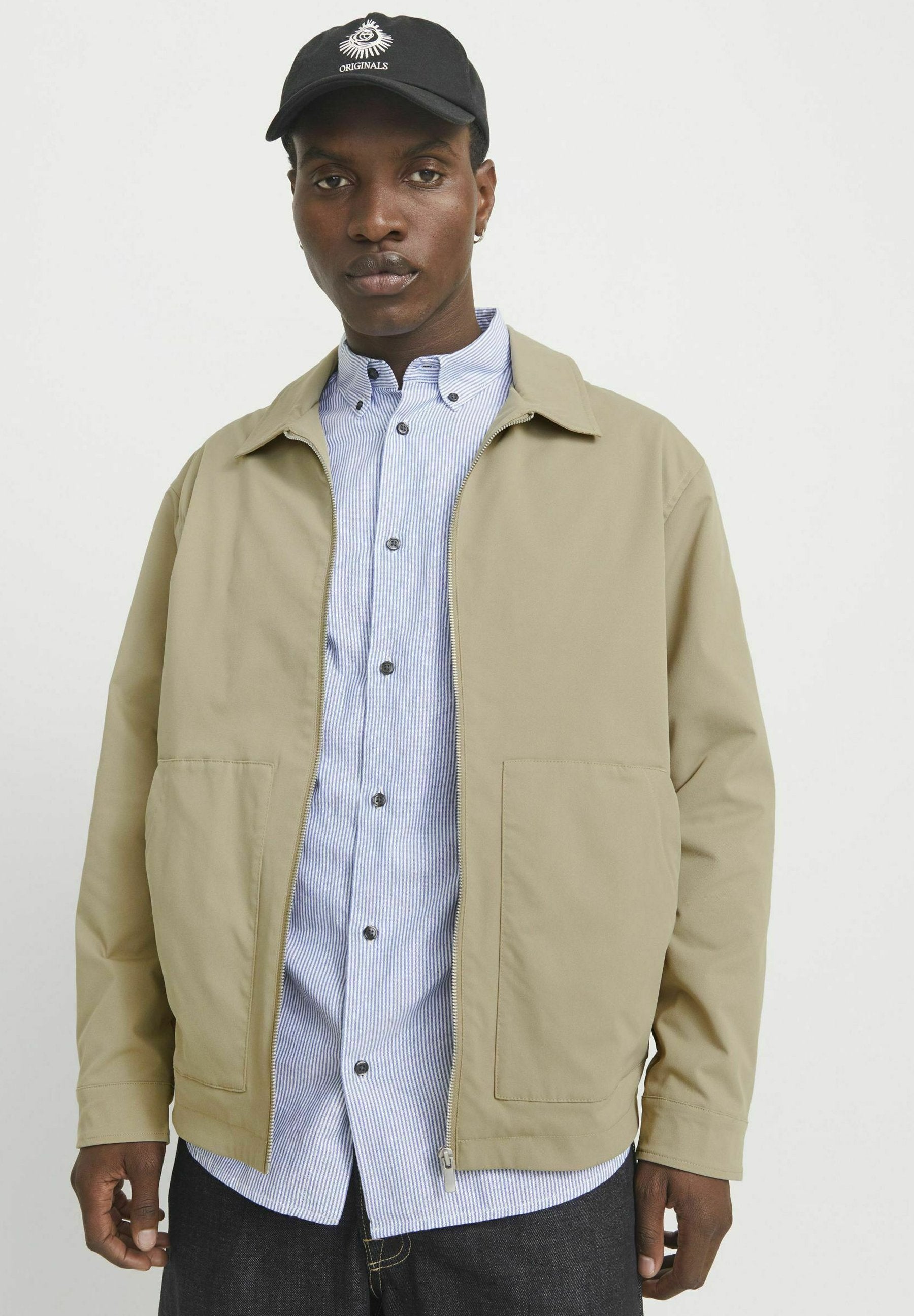JJWINSON WORKER - Summer jacket - coriander
