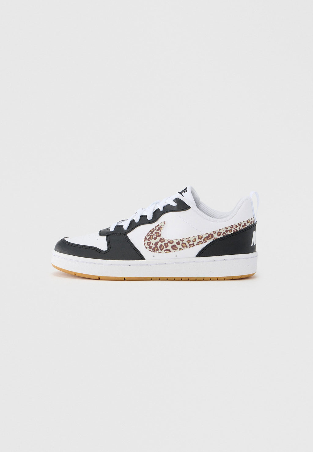COURT BOROUGH LOW - Trainers - black/white/gum/med brown