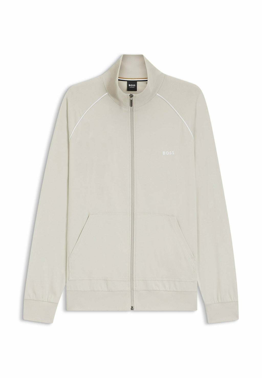 BOSS MIX&MATCH JACKET Z - Zip-up sweatshirt - open grey fifteen
