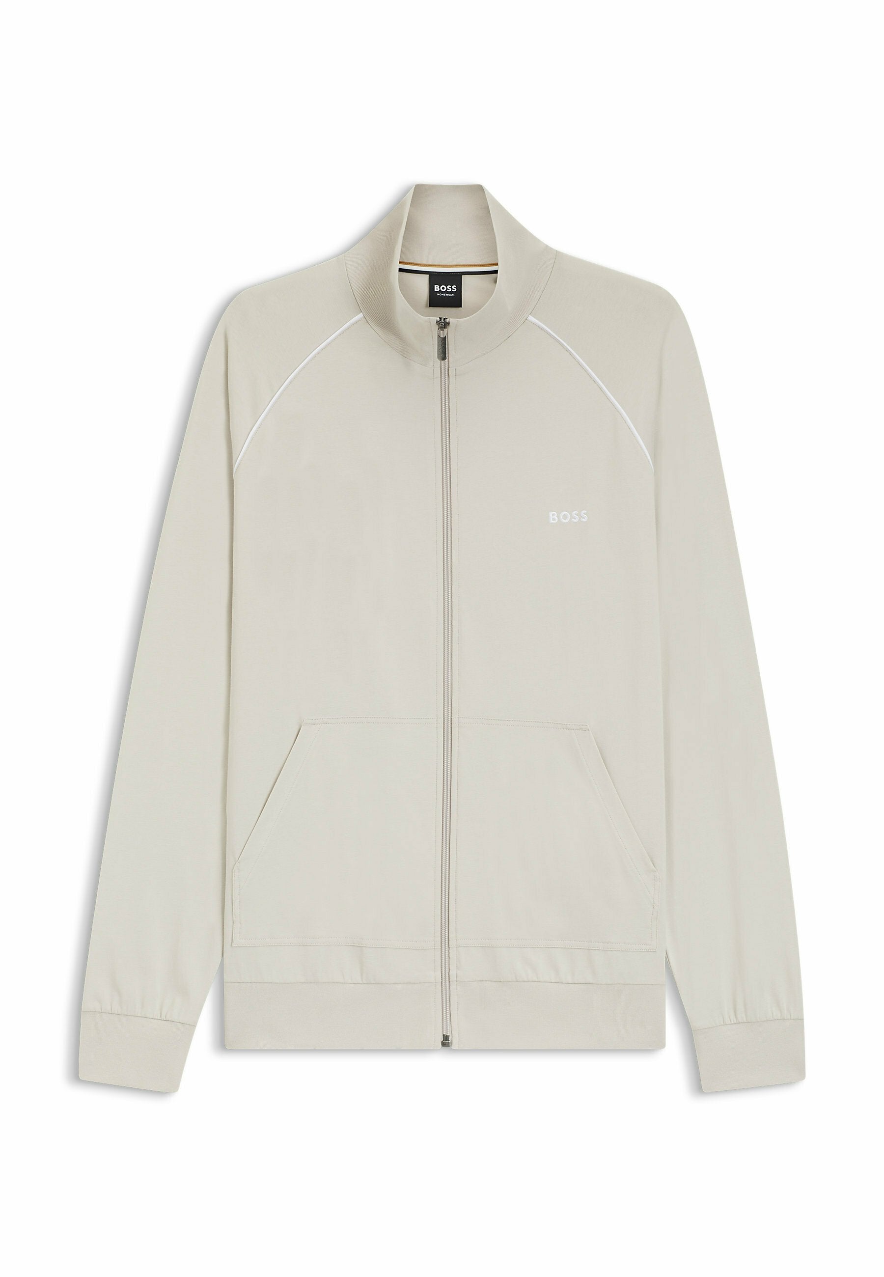 BOSS MIX&MATCH JACKET Z - Zip-up sweatshirt - open grey fifteen