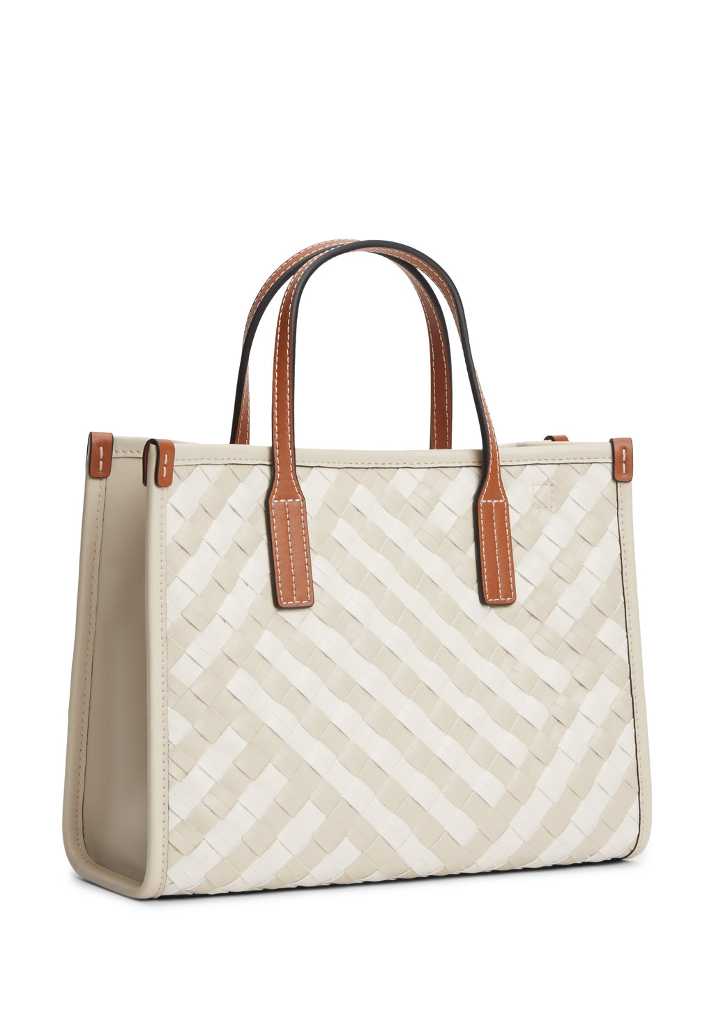 CITY WOVEN CROSSBODY TOTE BAG - Handbag - neutral mix