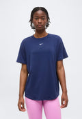 ONE RELAXED - Sports T-shirt - midnight navy/white