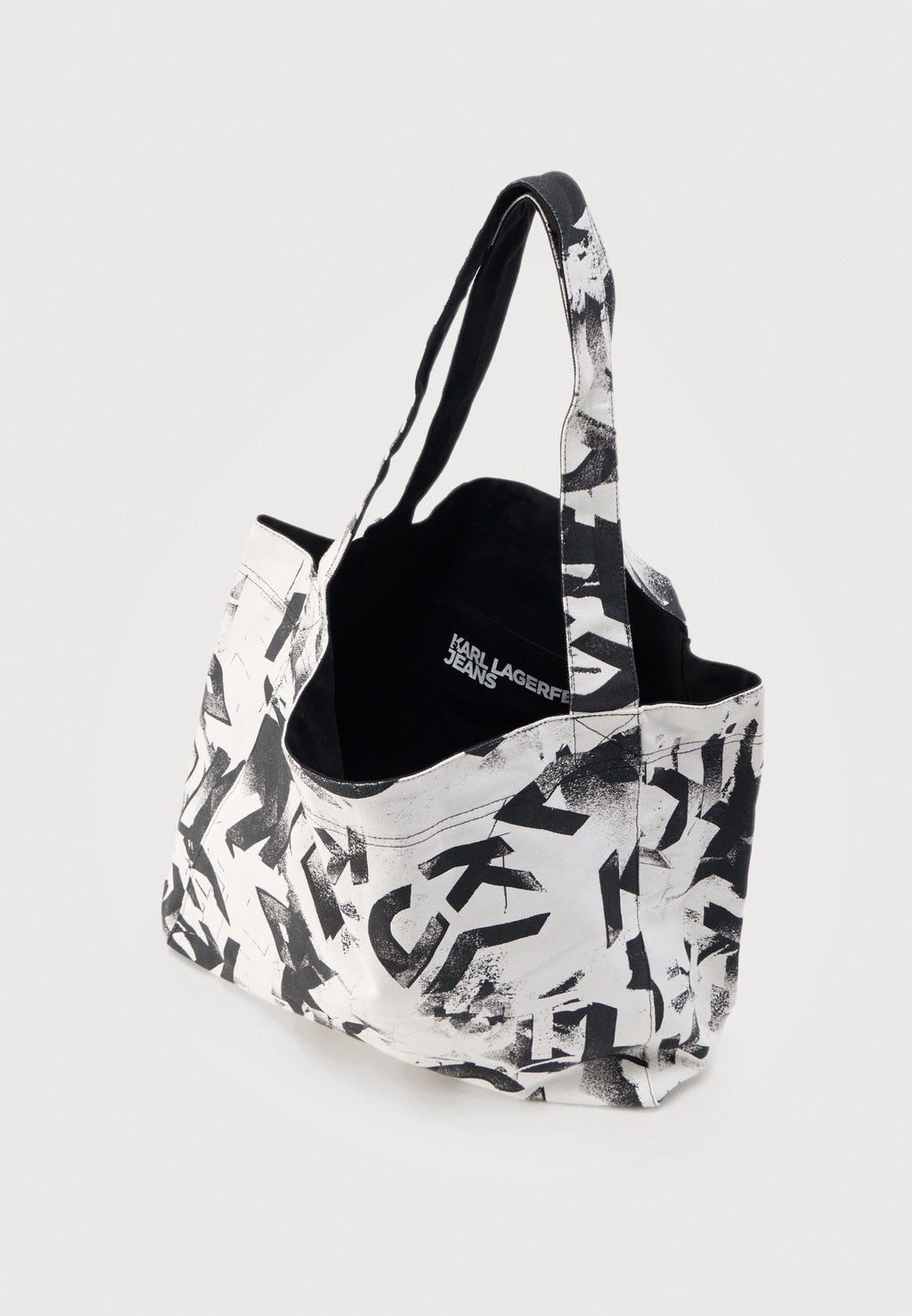 REVERSIBLE MONO UNISEX - Tote bag - black