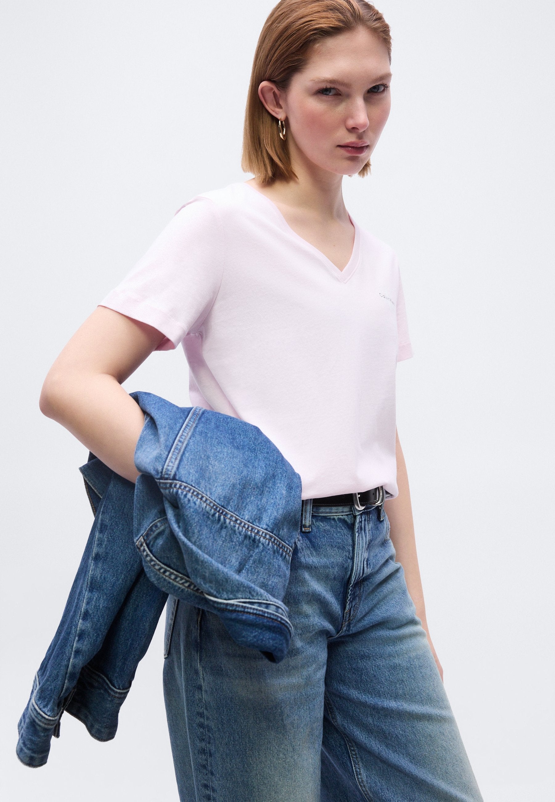 MONOLOGO TEE 2 PACK - Basic T-shirt - cradle pink/black