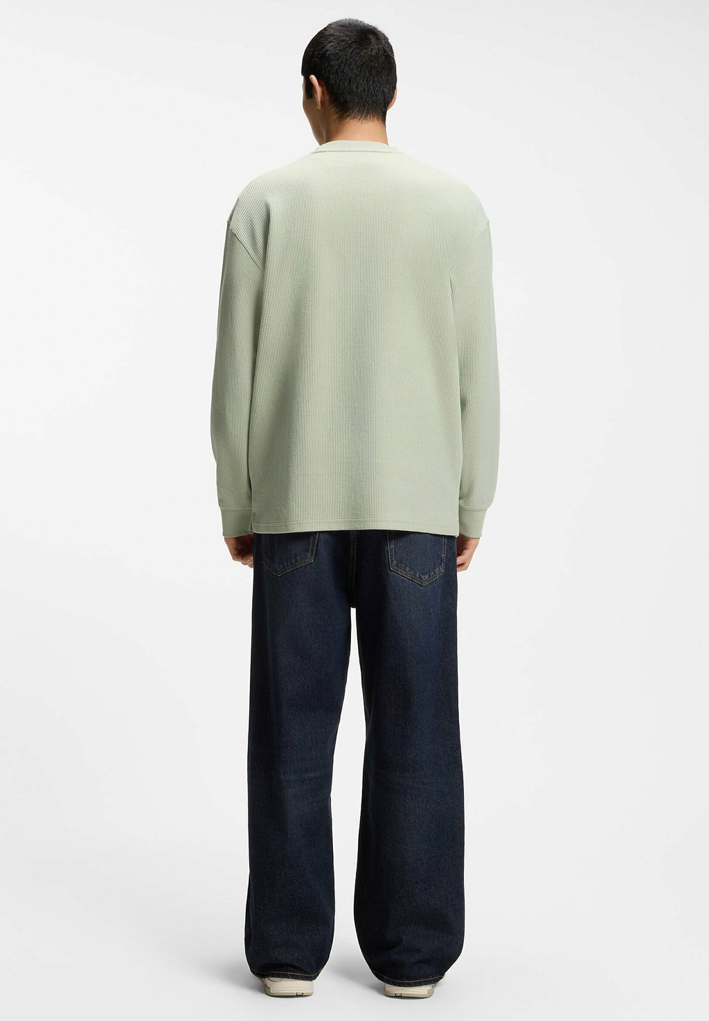 NUWOLO - Long sleeved top - open green