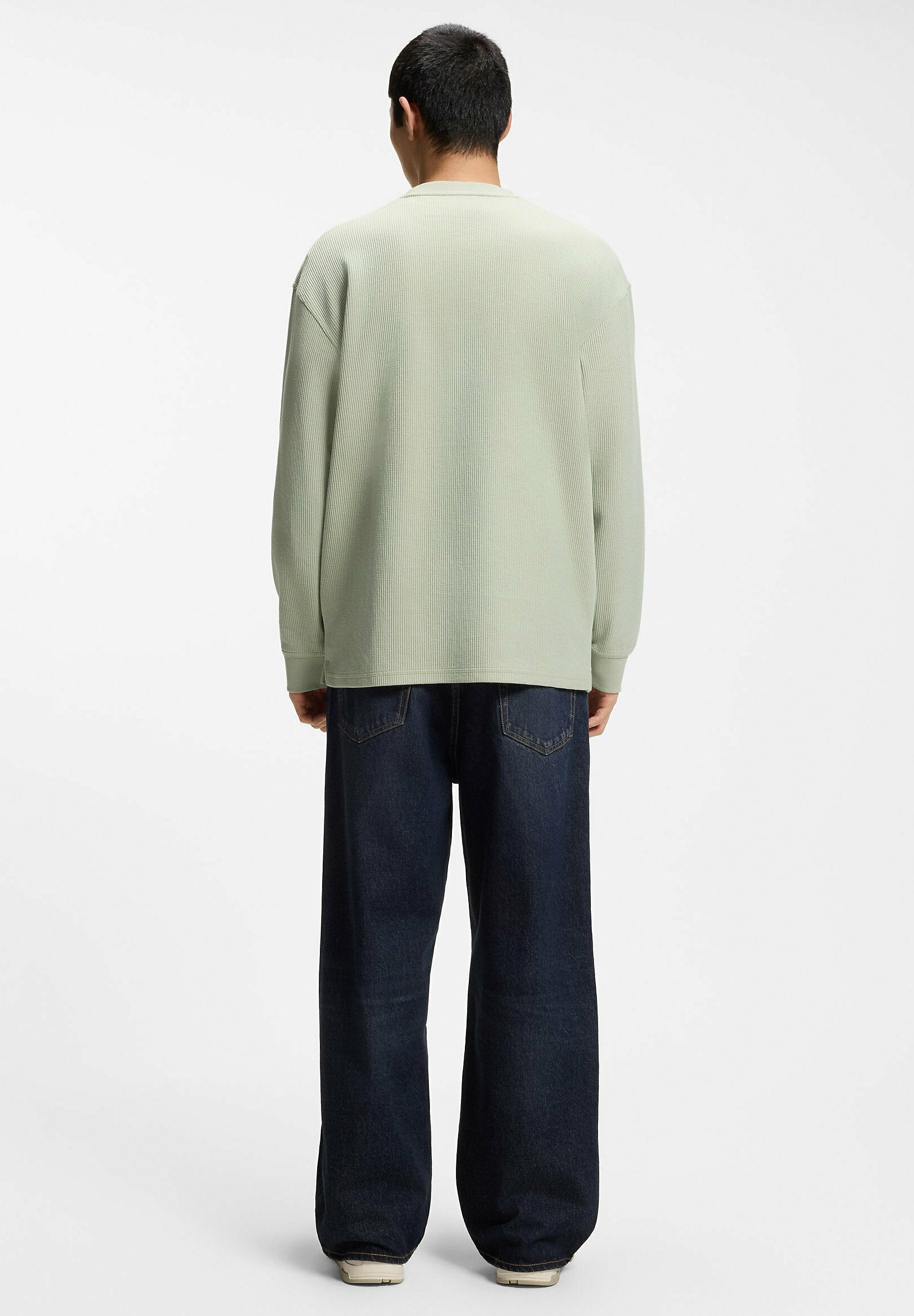 NUWOLO - Long sleeved top - open green