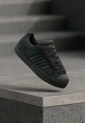 SUPERSTAR ST W - Baskets - noir/or métallisé