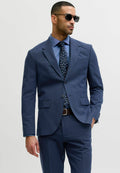 JPRBLAMARTIN Slim Fit - Blazer jacket - black iris