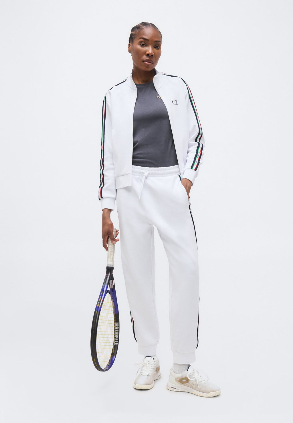 TUTA GYM TRACKSUIT - National team wear - white