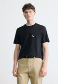 DUMEO - Print T-shirt - black