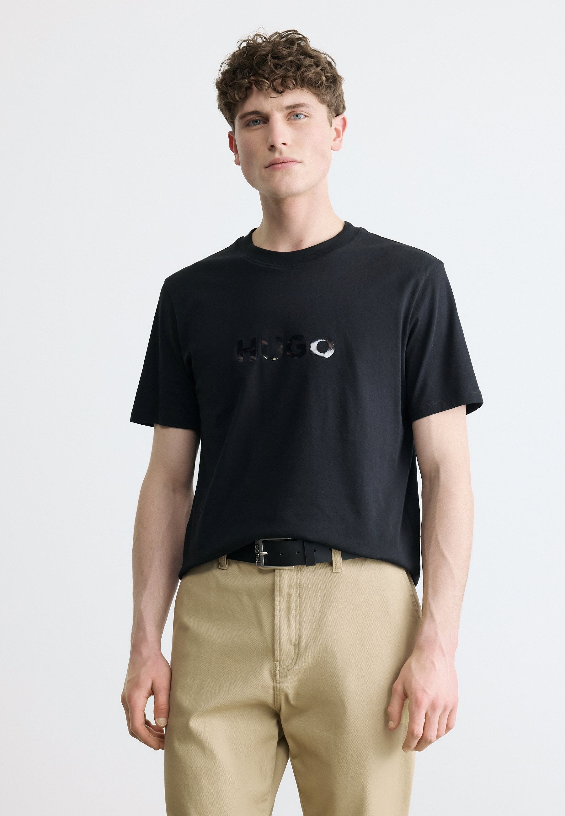 DUMEO - Print T-shirt - black