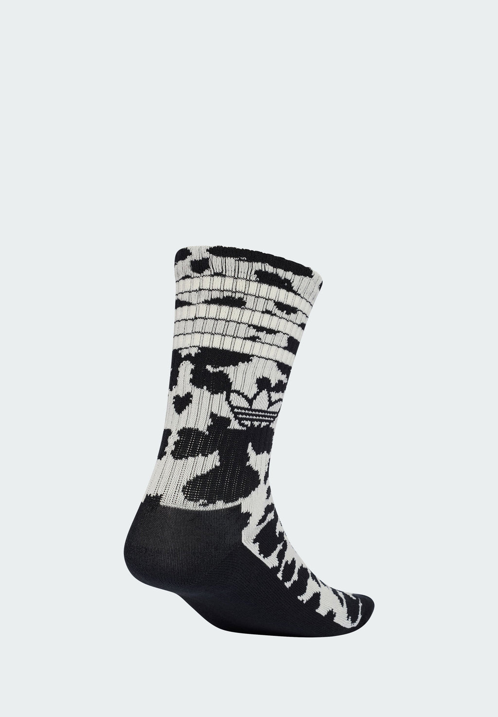 ANIMAL GRAPHIC CREW SOCK 2 PAIRS UNISEX - Sneaker socks - off white/black