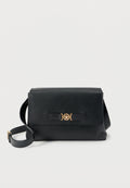 MESSENGER UNISEX - Cross body bag - black/gold-coloured