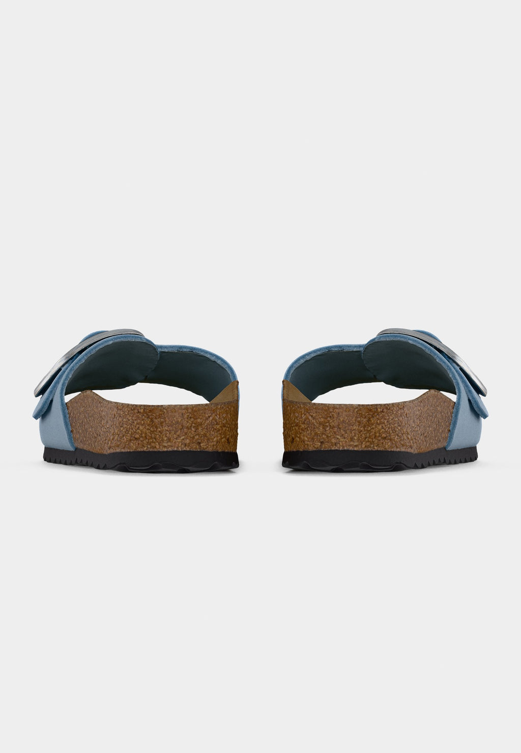 MADRID BIG BUCKLE LENB BABY BLUES NARROW - Mules - baby blue