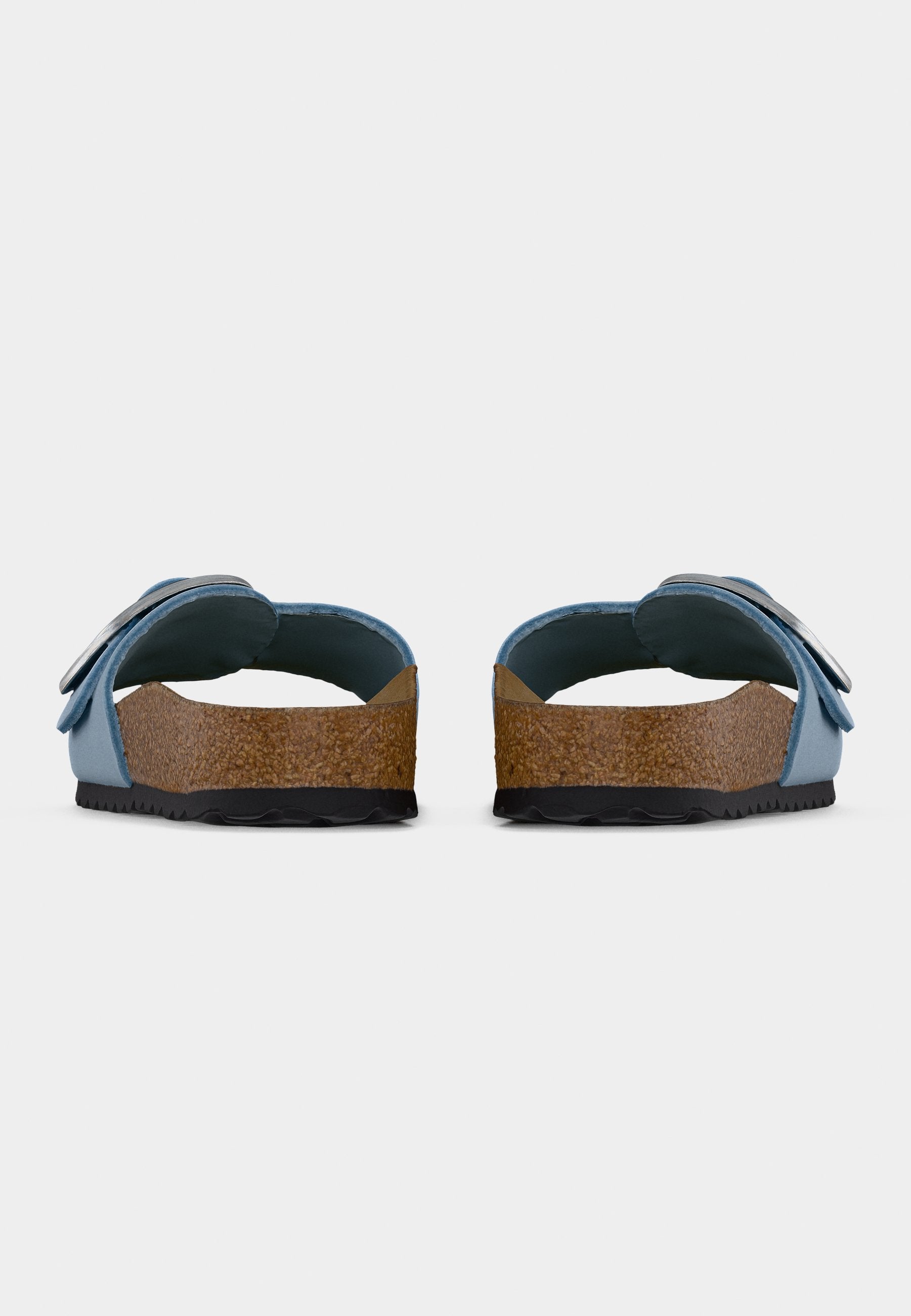 MADRID BIG BUCKLE LENB BABY BLUES NARROW - Mules - baby blue
