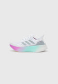 ULTRABOOST 5 W - Road running shoes - cloud white/halo silver-coloured/purple burst
