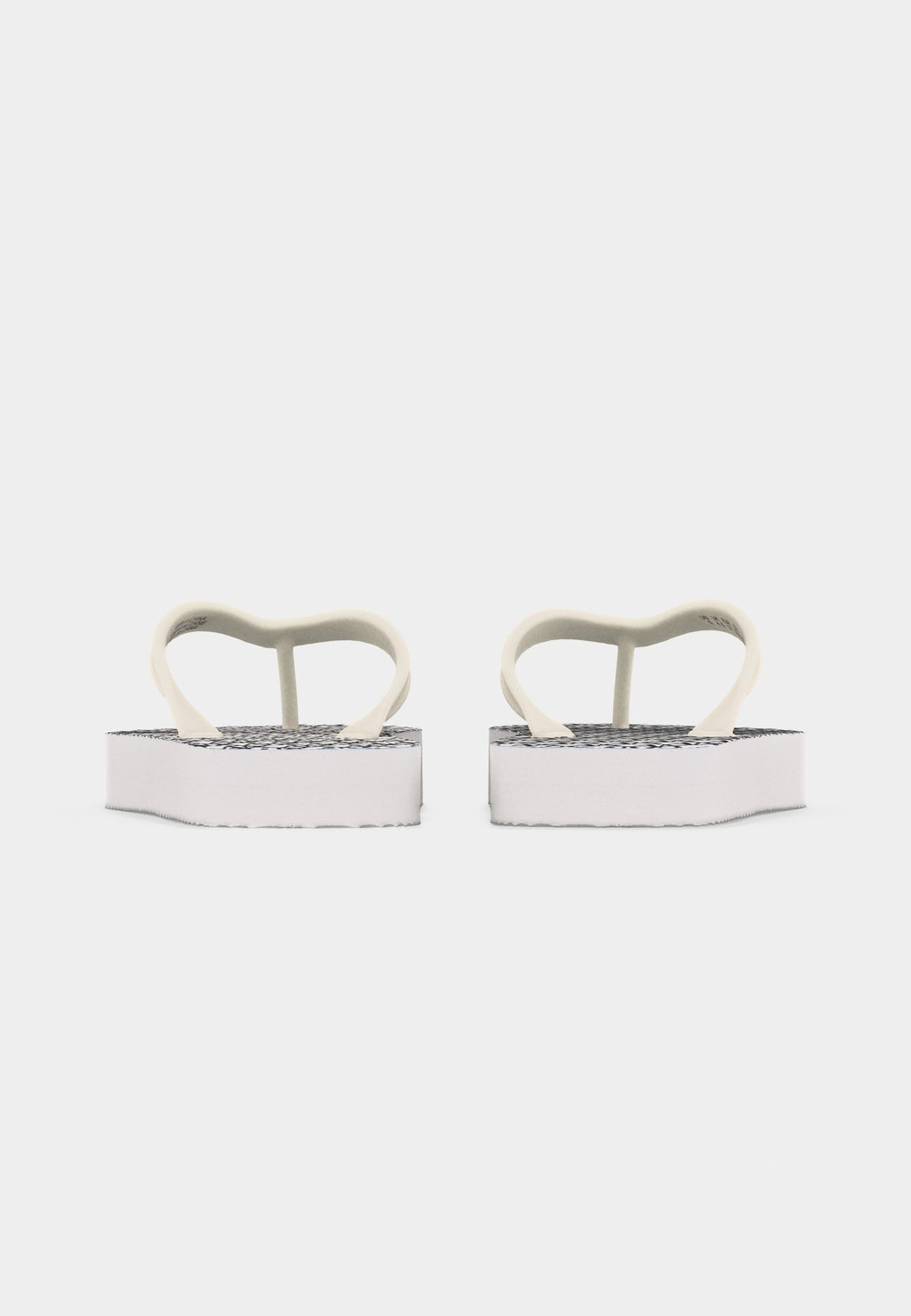 COOPER - T-bar sandals - off white/deep navy