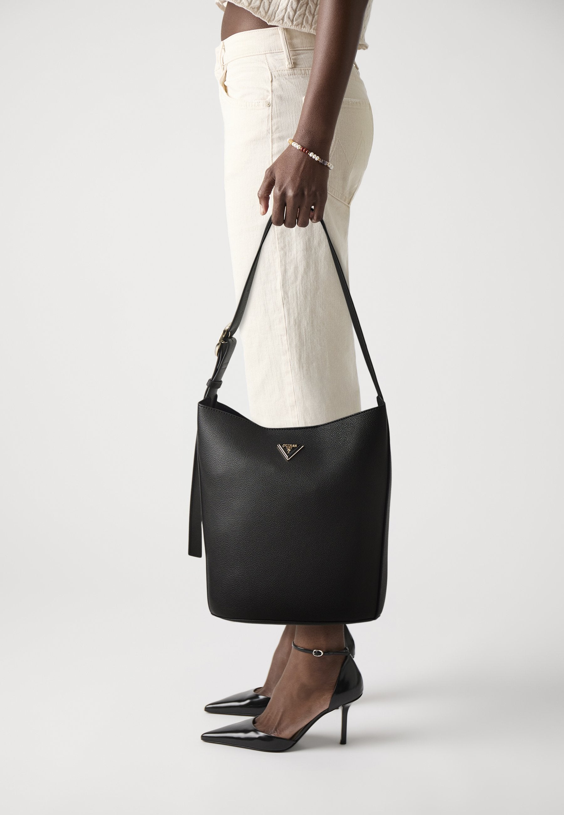 MERIDIAN IBUCKET - Handbag - black