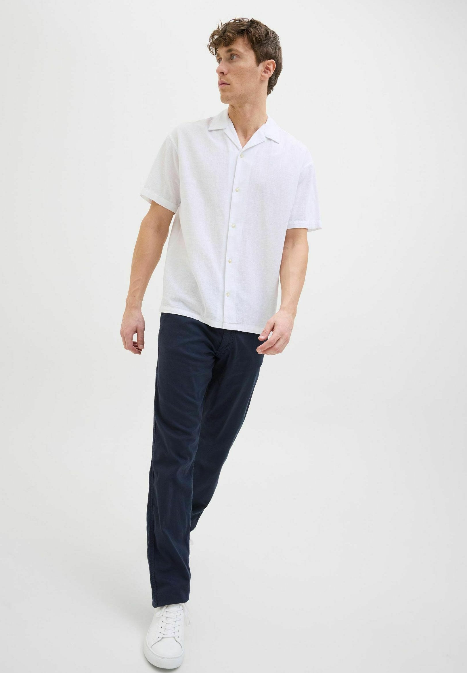 Joggers Relaxed Fit - Trousers - dark navy