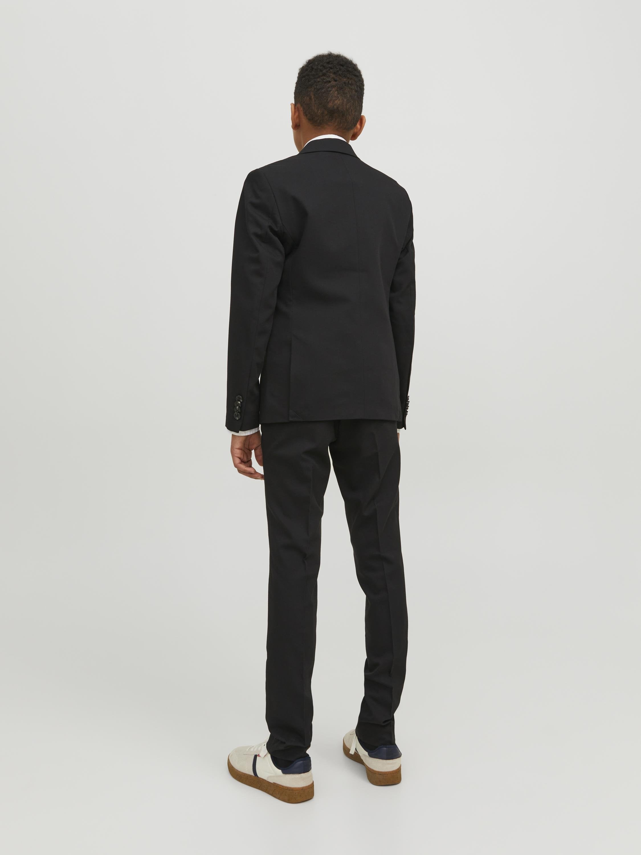 Single breasted and tailored JPRSOLAR Suit Junior - Blazer jacket - black