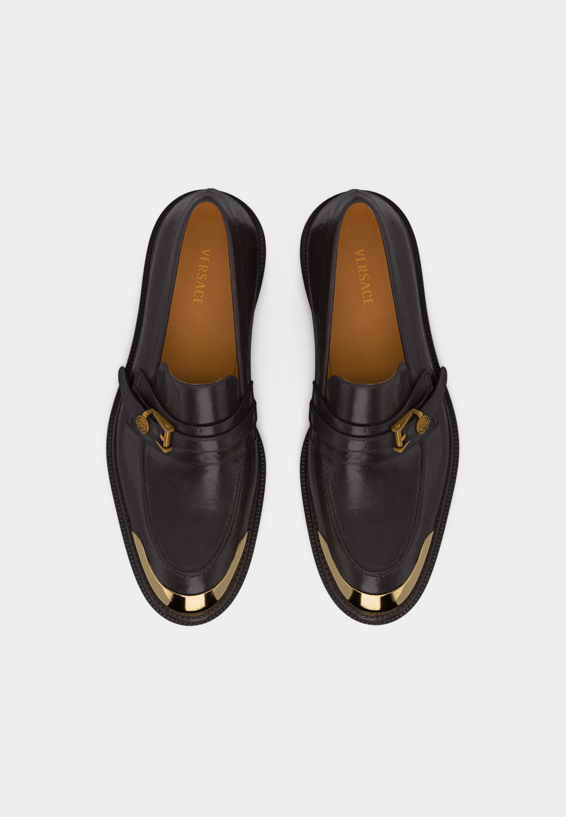 LOAFERS - Slip-ons - ebano/gold-coloured