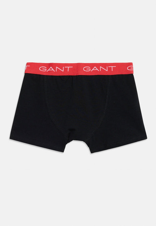 3 PACK CONTRAST - Boxer briefs - black