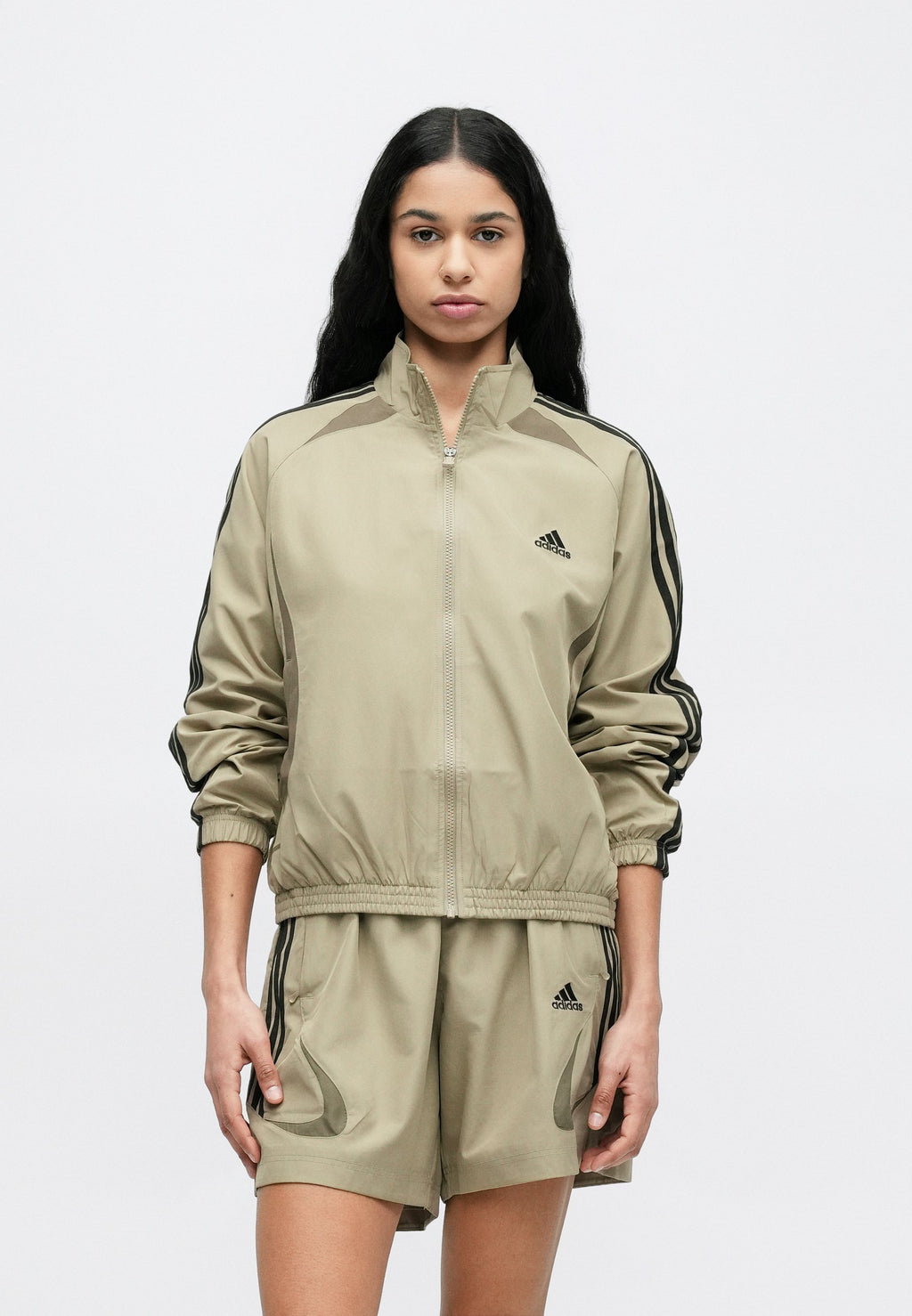 TEAMGEIST - Light jacket - black/blanch brown