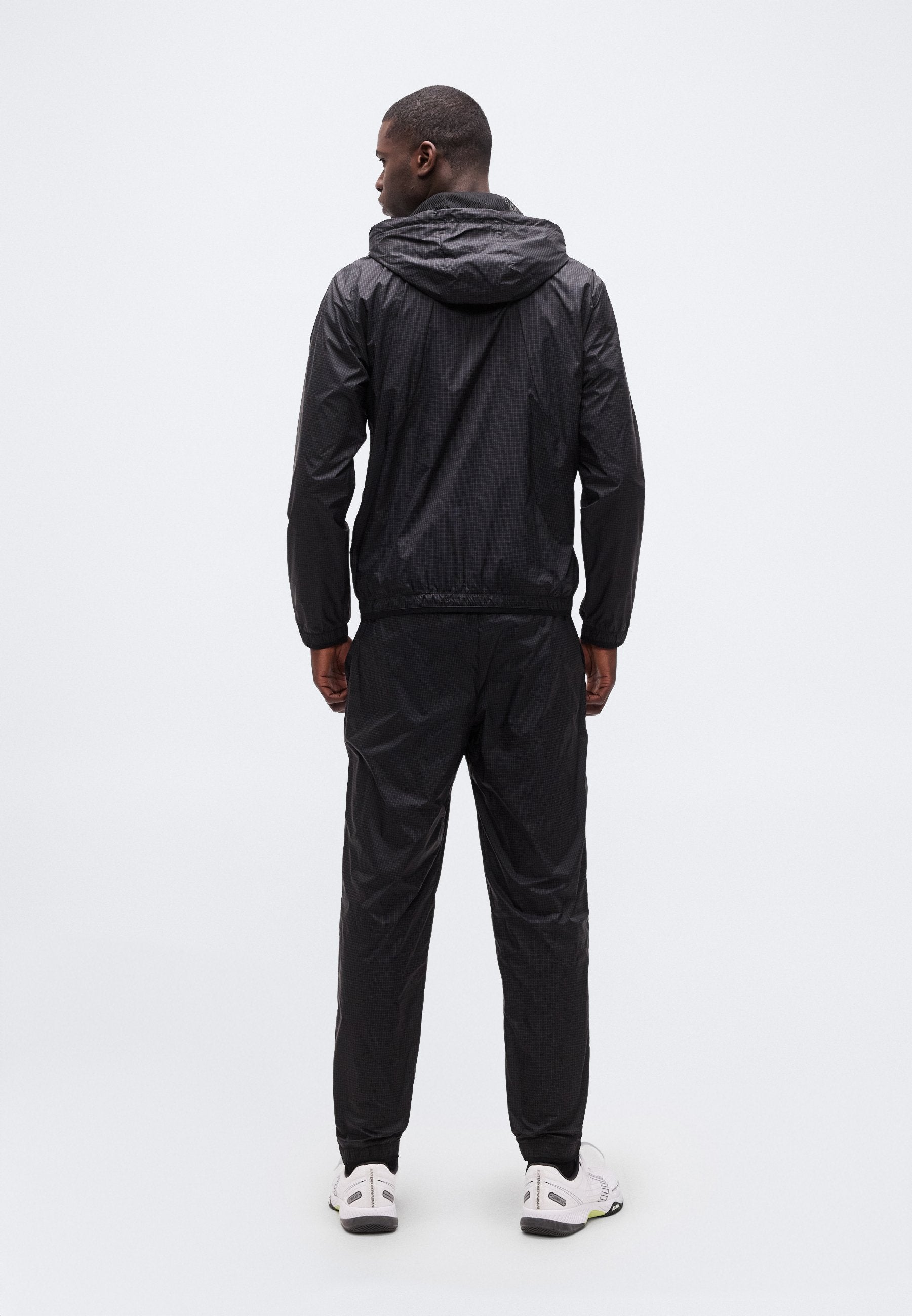 TRACKSUIT HOODED - Tracksuit - black