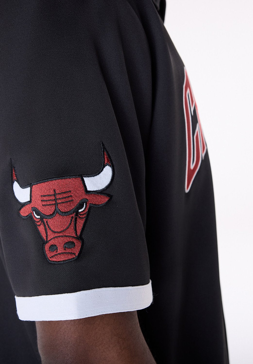 NBA CHICAGO BULLS SNAP BUTTON - Print T-shirt - black