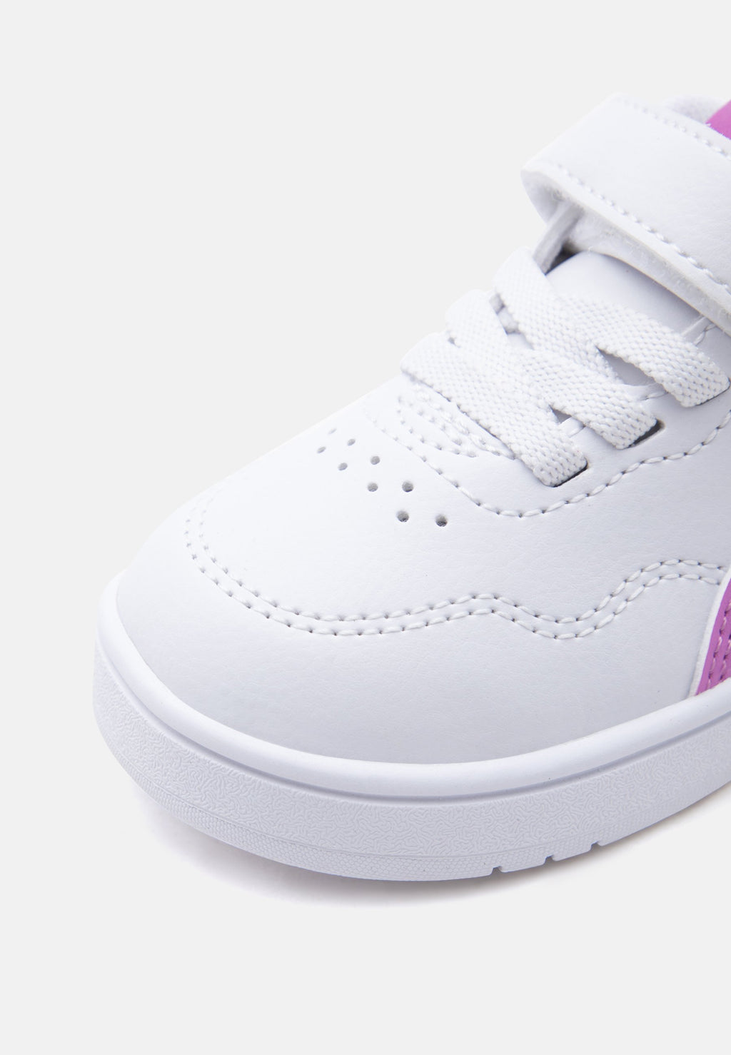 COURT LALLY UNISEX - Trainers - white/mauve pop