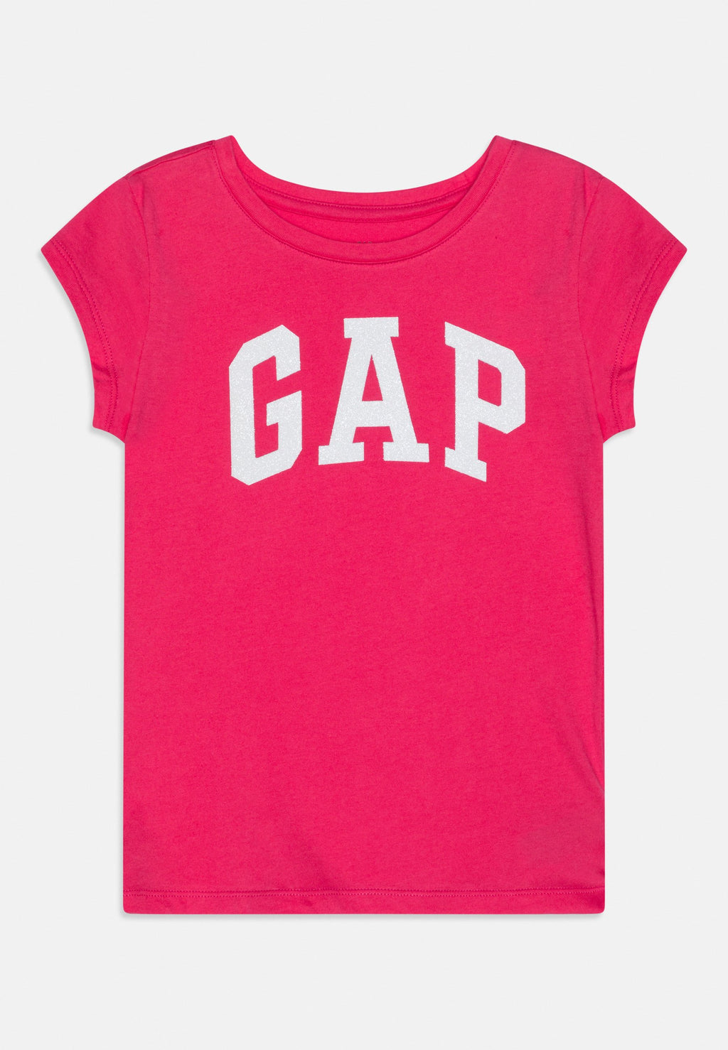KIDS GAP LOGO T-SHIRT - Print T-shirt - wednesday pink