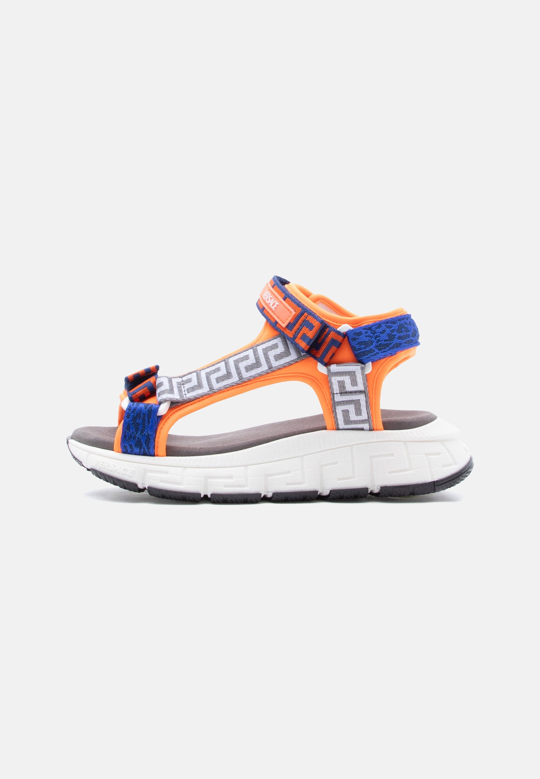 UNISEX - Sandals - arancio fluo/blue