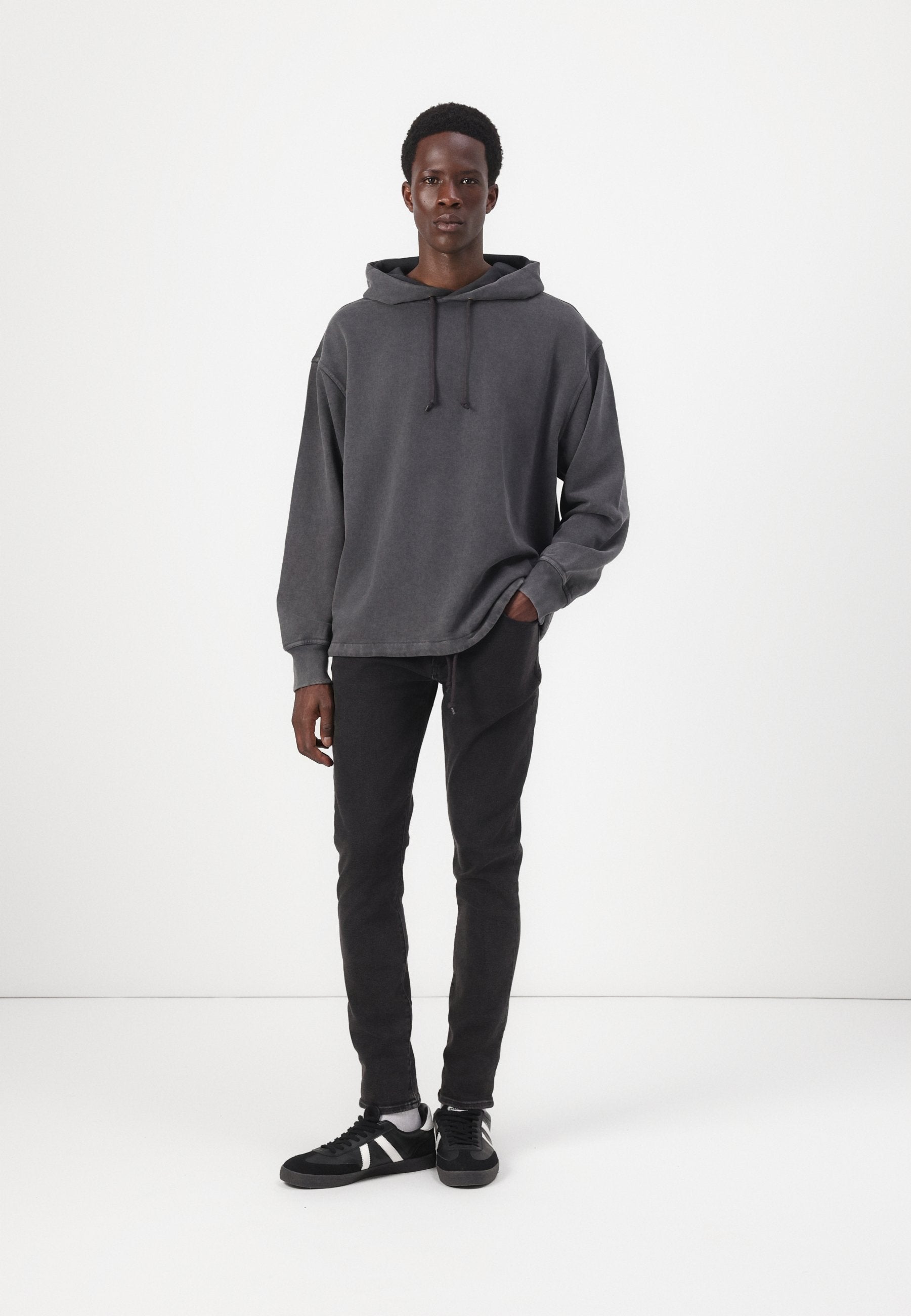 SPORT PONCHO - Hoodie - moonless night
