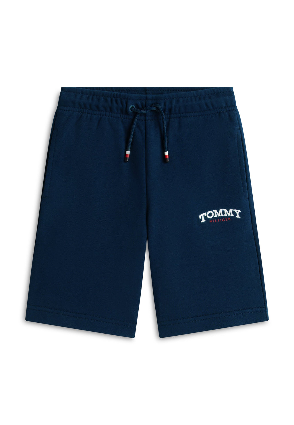 LOGO EMBROIDERY TERRY SWEAT SHORTS - Tracksuit bottoms - dark night navy