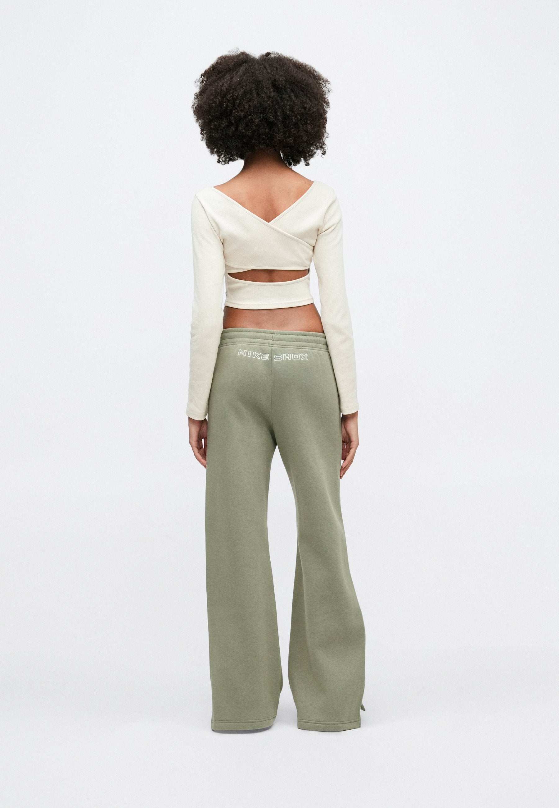 SHOX PHOENIX PANT - Tracksuit bottoms - silver sage