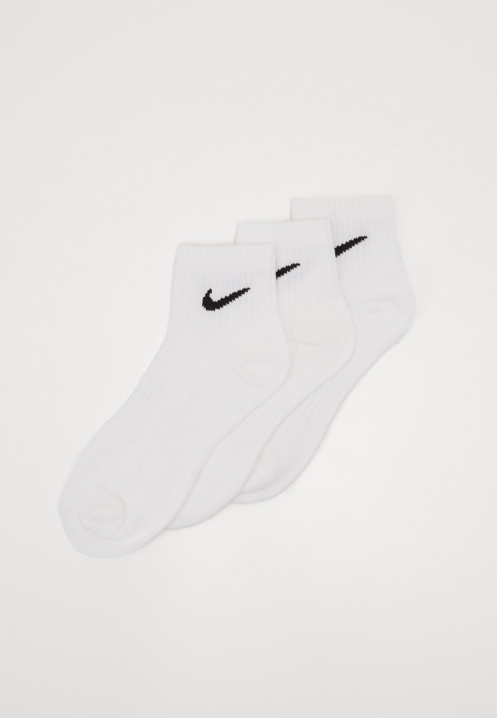 EVERYDAY LIGHTWEIGHT ANKLE UNISEX 3 PACK UNISEX - Sports socks - white/black