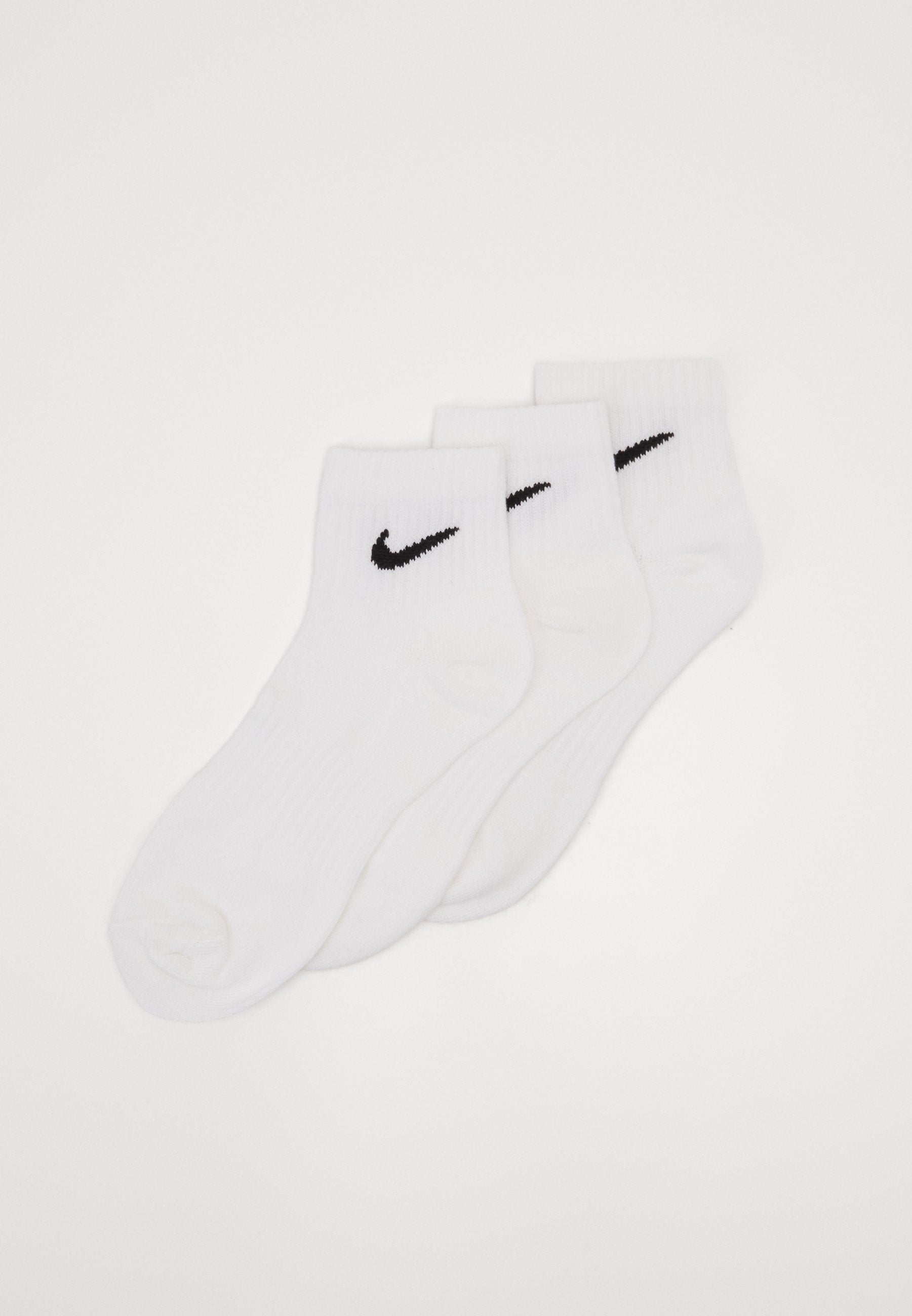 EVERYDAY LIGHTWEIGHT ANKLE UNISEX 3 PACK UNISEX - Sports socks - white/black